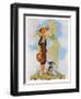 "Springtime, 1933", April 8,1933-Norman Rockwell-Framed Giclee Print