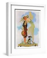 "Springtime, 1933", April 8,1933-Norman Rockwell-Framed Giclee Print