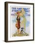 "Springtime, 1933" Saturday Evening Post Cover, April 8,1933-Norman Rockwell-Framed Giclee Print