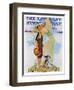 "Springtime, 1933" Saturday Evening Post Cover, April 8,1933-Norman Rockwell-Framed Giclee Print