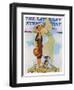 "Springtime, 1933" Saturday Evening Post Cover, April 8,1933-Norman Rockwell-Framed Giclee Print