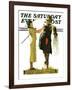 "Springtime, 1936" Saturday Evening Post Cover, April 25,1936-Norman Rockwell-Framed Giclee Print