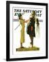 "Springtime, 1936" Saturday Evening Post Cover, April 25,1936-Norman Rockwell-Framed Giclee Print