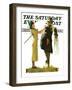 "Springtime, 1936" Saturday Evening Post Cover, April 25,1936-Norman Rockwell-Framed Premium Giclee Print