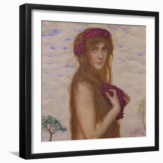 Springtime, about 1912-Franz von Stuck-Framed Premium Giclee Print