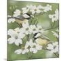 Springtime and Chickadees-William Vanderdasson-Mounted Giclee Print