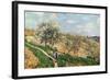 Springtime at Bougival-Alfred Sisley-Framed Giclee Print