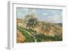 Springtime at Bougival-Alfred Sisley-Framed Giclee Print