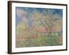 Springtime at Giverny, C.1880-Claude Monet-Framed Giclee Print