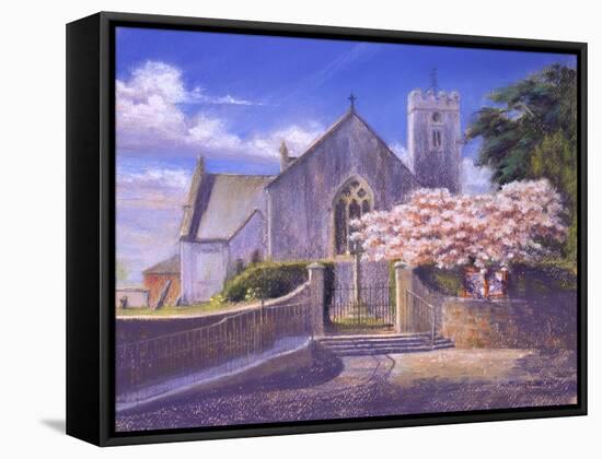 Springtime at St Mary'S, 2004-Anthony Rule-Framed Stretched Canvas