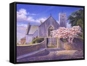 Springtime at St Mary'S, 2004-Anthony Rule-Framed Stretched Canvas