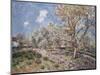 Springtime at Veneux, 1880-Eugène Boudin-Mounted Giclee Print