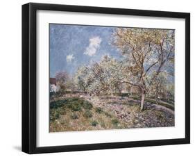 Springtime at Veneux, 1880-Eugène Boudin-Framed Giclee Print