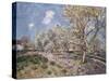 Springtime at Veneux, 1880-Eugène Boudin-Stretched Canvas