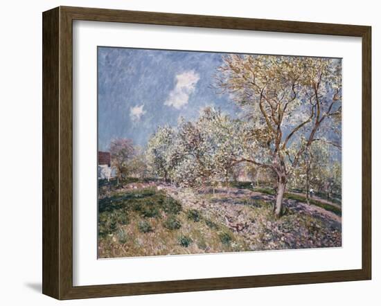 Springtime at Veneux, 1880-Eugène Boudin-Framed Giclee Print