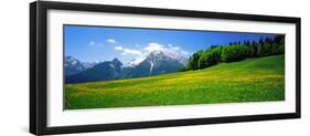 Springtime Bavarian Alps Germany-null-Framed Photographic Print