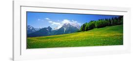 Springtime Bavarian Alps Germany-null-Framed Photographic Print