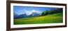 Springtime Bavarian Alps Germany-null-Framed Photographic Print