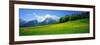 Springtime Bavarian Alps Germany-null-Framed Photographic Print