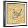 Springtime Birds II-Kate McRostie-Framed Art Print