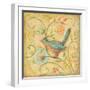 Springtime Birds II-Kate McRostie-Framed Art Print