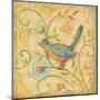 Springtime Birds II-Kate McRostie-Mounted Art Print