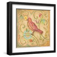 Springtime Birds IV-Kate McRostie-Framed Art Print