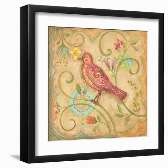 Springtime Birds IV-Kate McRostie-Framed Art Print