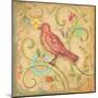 Springtime Birds IV-Kate McRostie-Mounted Art Print