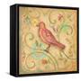 Springtime Birds IV-Kate McRostie-Framed Stretched Canvas
