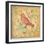 Springtime Birds IV-Kate McRostie-Framed Art Print