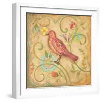 Springtime Birds IV-Kate McRostie-Framed Art Print