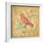 Springtime Birds IV-Kate McRostie-Framed Art Print