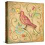 Springtime Birds IV-Kate McRostie-Stretched Canvas