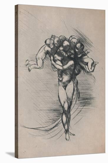 'Springtime', c.1880s, (1946)-Auguste Rodin-Stretched Canvas