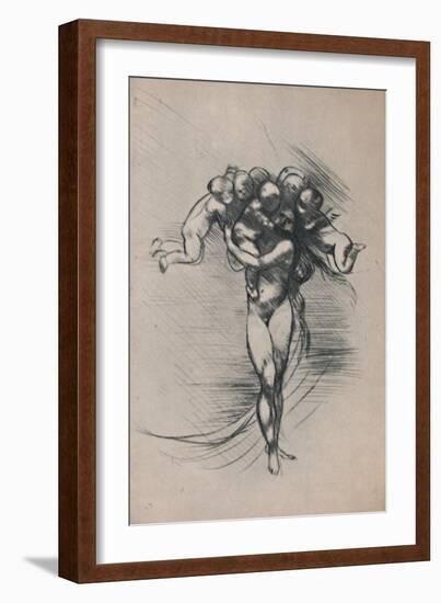 'Springtime', c.1880s, (1946)-Auguste Rodin-Framed Giclee Print