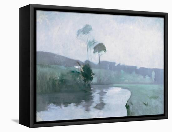 Springtime, C.1884-John Henry Twachtman-Framed Stretched Canvas