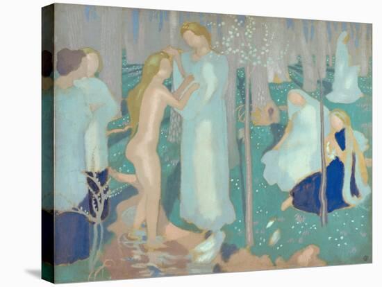 Springtime, c.1894-99-Maurice Denis-Stretched Canvas