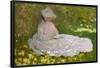 Springtime. Date/Period: 1872. Oil paintings. Oil on canvas Oil on canvas. Height: 50 mm (1.96 i...-Claude Monet-Framed Poster