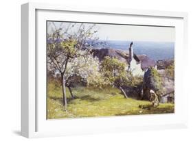 Springtime, Devon-John White-Framed Giclee Print