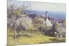Springtime, Devon-John White-Mounted Giclee Print