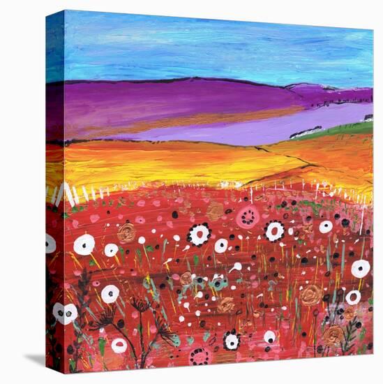 Springtime Flowers-Caroline Duncan-Stretched Canvas