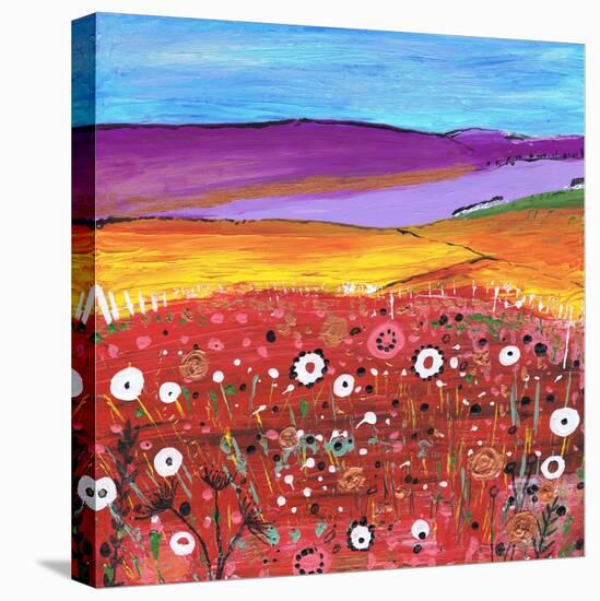 Springtime Flowers-Caroline Duncan-Stretched Canvas
