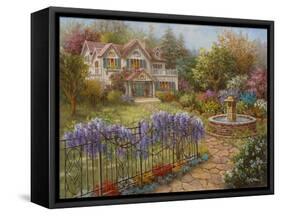 Springtime Hideaway-Nicky Boehme-Framed Stretched Canvas