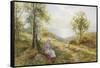 Springtime in Dorset-Ernest Walbourn-Framed Stretched Canvas