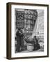 Springtime in England During WWII: Woman Selling Flowers in Circus Square-Ralph Morse-Framed Photographic Print