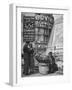 Springtime in England During WWII: Woman Selling Flowers in Circus Square-Ralph Morse-Framed Photographic Print