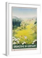 Springtime in Germany Poster-Dettmar Nettelhorst-Framed Giclee Print