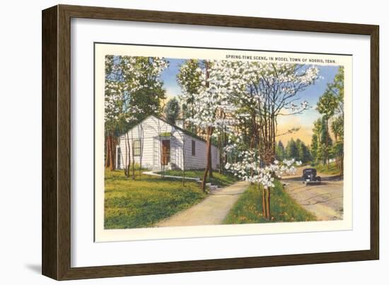 Springtime in Norris, Tennessee-null-Framed Art Print