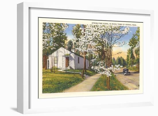 Springtime in Norris, Tennessee-null-Framed Art Print